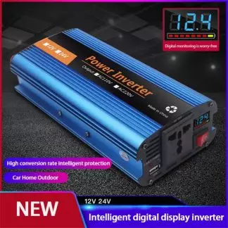 inverter 12v 220v pure sinus 6000W 4000W Pure Sine Wave Car Inverter Power Inverter DC12V To AC 220V Socket Converter for Car 1