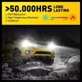 AUXITO 2PCS 20000LM H4 LED Headlight Bulbs for Car Canbus No Error 9003 HB2 H4 Hi/Lo Beam Headlamps 6000K White Auto Lamps 12V 4