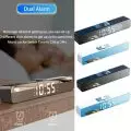 Bluetooth 5.0 Speaker HiFi Stereo Soundbar Noise Cancelling Speaker Wireless Alarm Clock Soundbar Support MP3 WAV WMA Flac APE 6