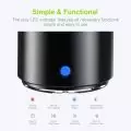 EWA A106 Pro Mini Bluetooth Speaker with Custom Bass Radiator,   IPX7 Waterproof,   Super Portable Speakers,   Travel Case Packed 4