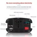 inverter 12v 220v pure sinus 6000W 4000W Pure Sine Wave Car Inverter Power Inverter DC12V To AC 220V Socket Converter for Car 4