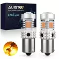 2PCS BA15S BAU15S 7440 W21W LED Bulb Canbus No Hyper Flash Amber Yellow Auto Led Lamp 1156 P21W PY21W LED Turn Signal Light Bulb 1