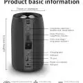 ZEALOT Bluetooth Speaker Bass Wireless Portable HIFI Stereo Waterproof Sound Box Outdoor Stereo Loudspeaker Music Centre 3