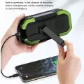 AM/FM Emergency Radio Solar Powered Hand Crank Radio with LED Flashlight 5000mAh Power Bank Phone Charger Bluetooth 5.0 Speaker 3
