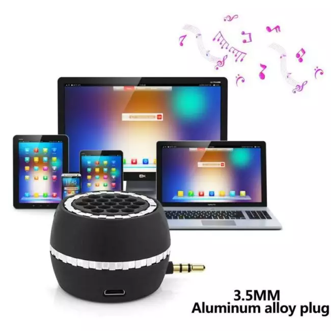 Speakers Mini Wireless Speaker Durable Portable Amplifier Sound Box In-line Mobile Phone Amplifier Universal External Speakers 4