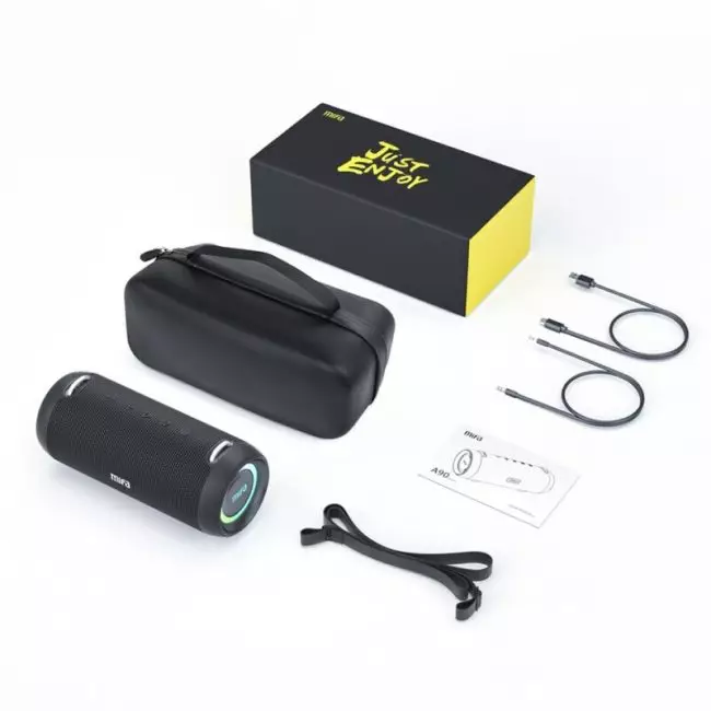 mifa A90 Bluetooth Speaker 60W Output Power Bluetooth Speaker with Class D Amplifier Excellent Bass Performace camping speaker 6