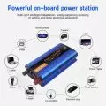 inverter 12v 220v pure sinus 6000W 4000W Pure Sine Wave Car Inverter Power Inverter DC12V To AC 220V Socket Converter for Car 5