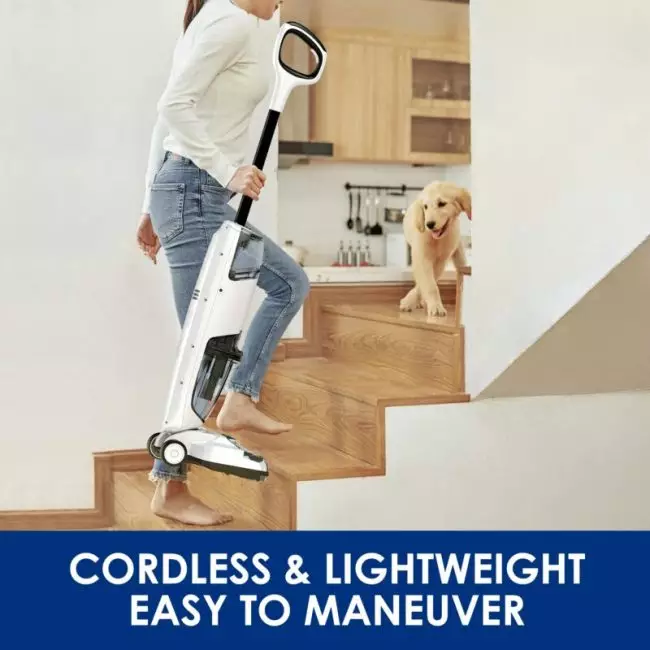 Tineco iFloor Complete Cordless Wireless Wet Dry Vacuum Cleaner Multi-Surface Smart Handheld Floor Washer 5