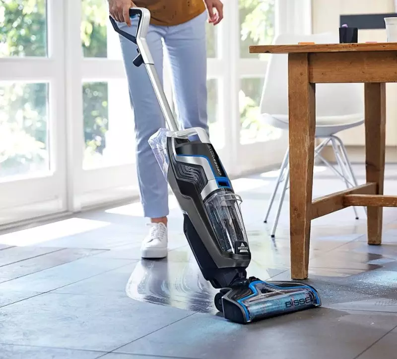 Bissell CrossWave Cordless - вертикальный моющий пылесос беспроводной, эргономичный, манёвренный