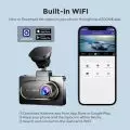 AZDOME M27 Car DVR 2K FHD 1440P Dash Cam Built-in GPS WIFI 3inch IPS Screen Car Recorders Parking Monitor,G-Sensor,Loop Record 4