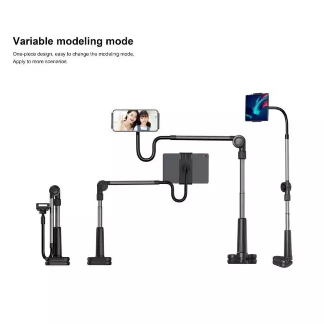 Universal Mobile Phone Holder Flexible Lazy Holder Adjustable Cell Phone Clip Home Bed Desktop Mount Bracket Smartphone Stand 5