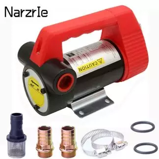 Portable Car Diesel Transfer Pump 50L/Min Electric Fuel Oil Pump 12V 175W For Pumping Oil/diesel/Kerosene/Water 1