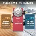 ANCEL S100 Car Smoke Leak Detector Oil Pipe Leaks Analyzer Tester Auto Gas Leakage Locator EVAP Vacuum Leakage Diagnostic Tools 6