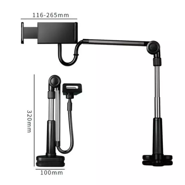 Universal Mobile Phone Holder Flexible Lazy Holder Adjustable Cell Phone Clip Home Bed Desktop Mount Bracket Smartphone Stand 6
