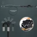 5.5MM/8.5MM 5.0MP 180 Degree Steering Industrial Borescope Endoscope Cars Inspection Camera With 6 LED for iPhone Android PC 5