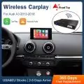 Wireless Apple CarPlay Android Auto Interface for Audi A3 2013-2018,   with AirPlay Mirror Link Car Play Functions 1