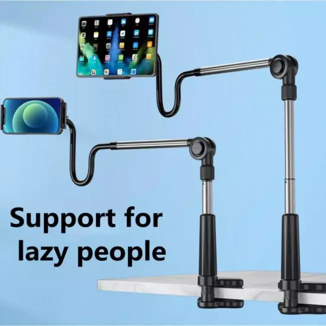 Universal Mobile Phone Holder Flexible Lazy Holder Adjustable Cell Phone Clip Home Bed Desktop Mount Bracket Smartphone Stand 1