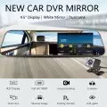 Dual Lens Touch screen Car Camera DVR Rearview Mirror Dash Cam Cars DVRs Recorder Video Registrator FHD 1080P Night Camcorder 2