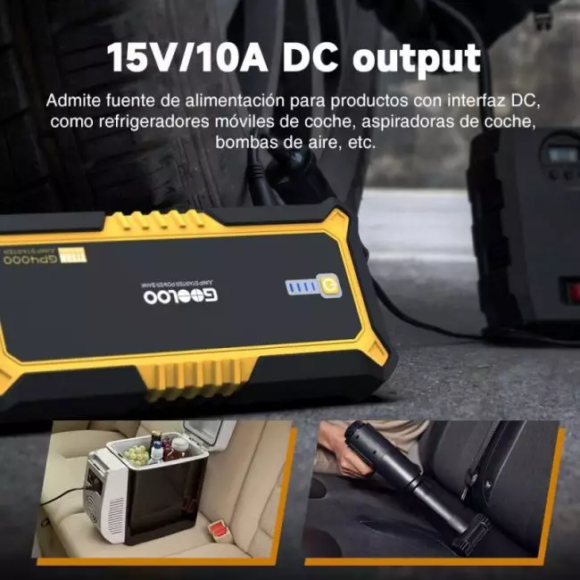 GOOLOO 4000A Super Capacity Car Jump Starter 26800mAh Portable Automotive Power Bank 12V External Vehicle Battery Charge Booster 4