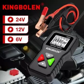 KINGBOLEN BM550 Car Battery Tester 6V 12V 24V 100-2000 CCA Battery System Detect Auto Battery Analyzer Car Battery Tool PK KW208 1