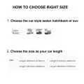 Kayme Multi-Layer Full Car Cover Waterproof All Weather With Zipper Cotton, Outdoor Rain Snow Sun uv Protection Fit Sedan Suv 6