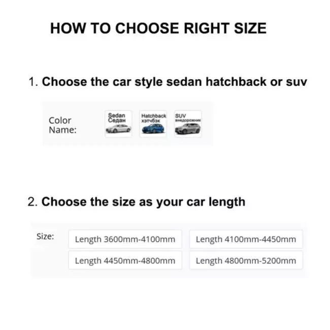 Kayme Multi-Layer Full Car Cover Waterproof All Weather With Zipper Cotton, Outdoor Rain Snow Sun uv Protection Fit Sedan Suv 6
