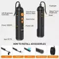 12MP Endoscope Camera Wireless Borescope Auto Focus WiFi Endoscope 5X Zoom IP67 Underwater Camera For Android iOS Tablet Huawei 5