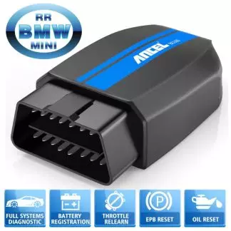 ANCEL BD300 OBD2 Scanner Full System Car Diagnostic Tools Injector Coding SRS ABS SAS Reset OBD2 Automotive Scanner for BWM 1