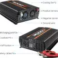 Powerful POTEK 3000W Power Inverter with Multi-Protection Features