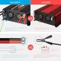 Powerful POTEK 3000W Power Inverter with Intelligent Temperature Control