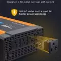 Ampeak's 3000W power inverter, a reliable source of electricity for outdoor adventures and power outages