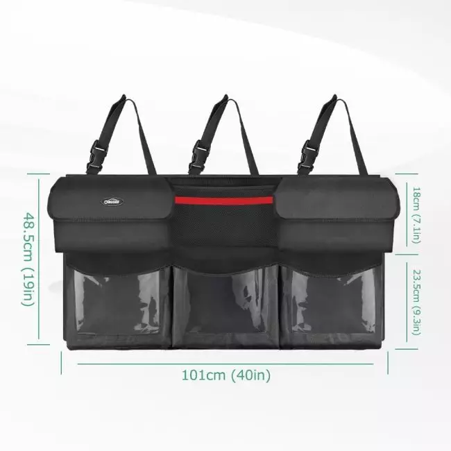 Oasser Trunk Organizer with Unique Hanging Design