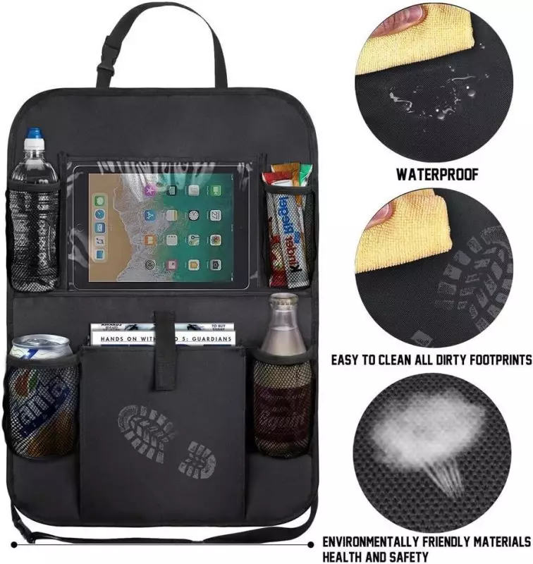 AXELECT Car Backseat Organizer, ideal travel accessory for kids and parents