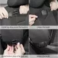 Car storage organizer with earphone and charging hole for convenience