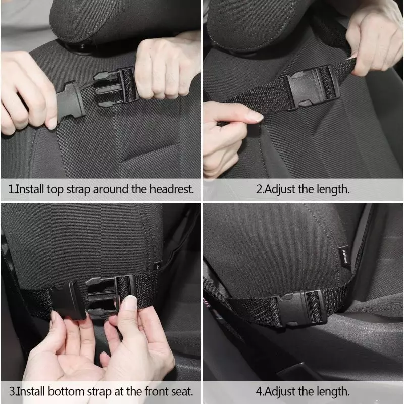 Car storage organizer with earphone and charging hole for convenience