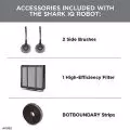 Shark AV993 IQ Robot Vacuum's BotBoundary strips for setting no-go zones in your home
