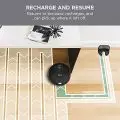 Shark AV993 IQ Robot Vacuum performing systematic row-by-row cleaning for thorough coverage