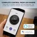 Shark ION Robot Vacuum's multi-surface brushroll picking up debris from carpets and floors