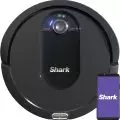 Shark AV993 IQ Robot Vacuum showcasing its incredible suction capability for carpets and floors