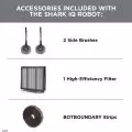High-efficiency filter within the Shark IQ Robot Vacuum capturing dust,   dander,   and allergens to improve indoor air quality