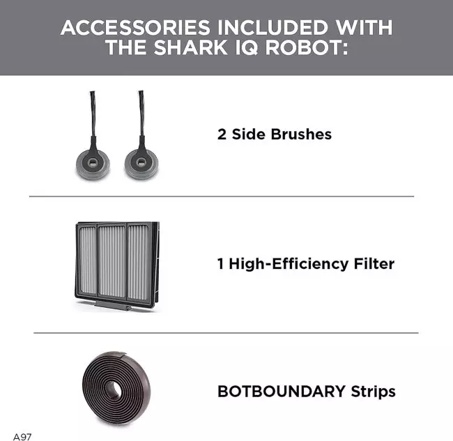 High-efficiency filter within the Shark IQ Robot Vacuum capturing dust, dander, and allergens to improve indoor air quality