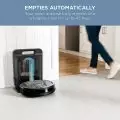Powerful suction of Shark Robot Vacuum tackling both large debris and fine pet hair