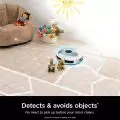 Voice-controlled Shark AI Robot Vacuum compatible with Amazon Alexa and Google Assistant
