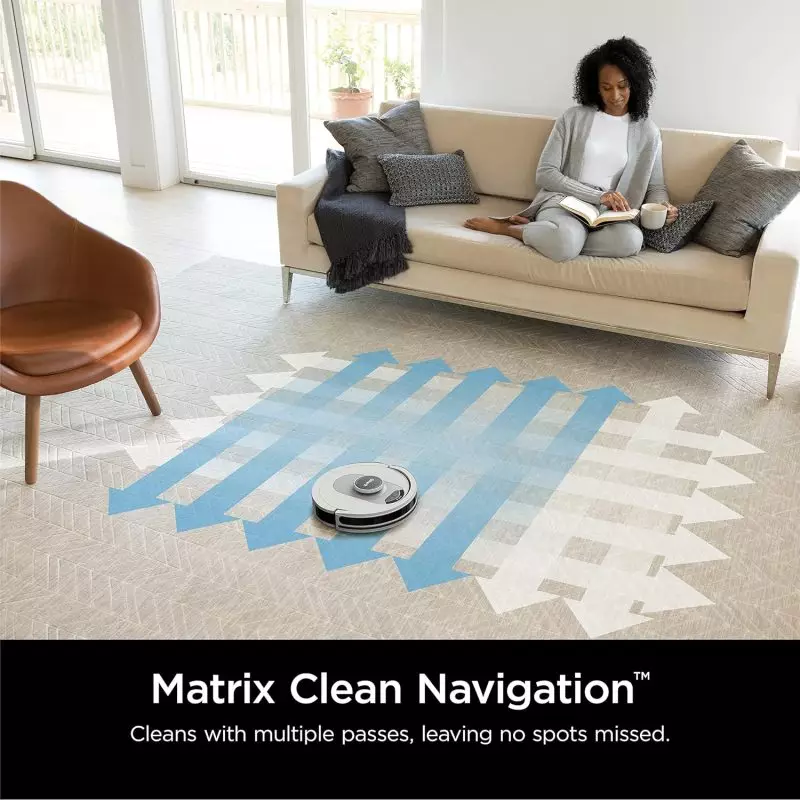 360-degree LiDAR vision mapping of a home by Shark AV2511AE AI Ultra Robot Vacuum
