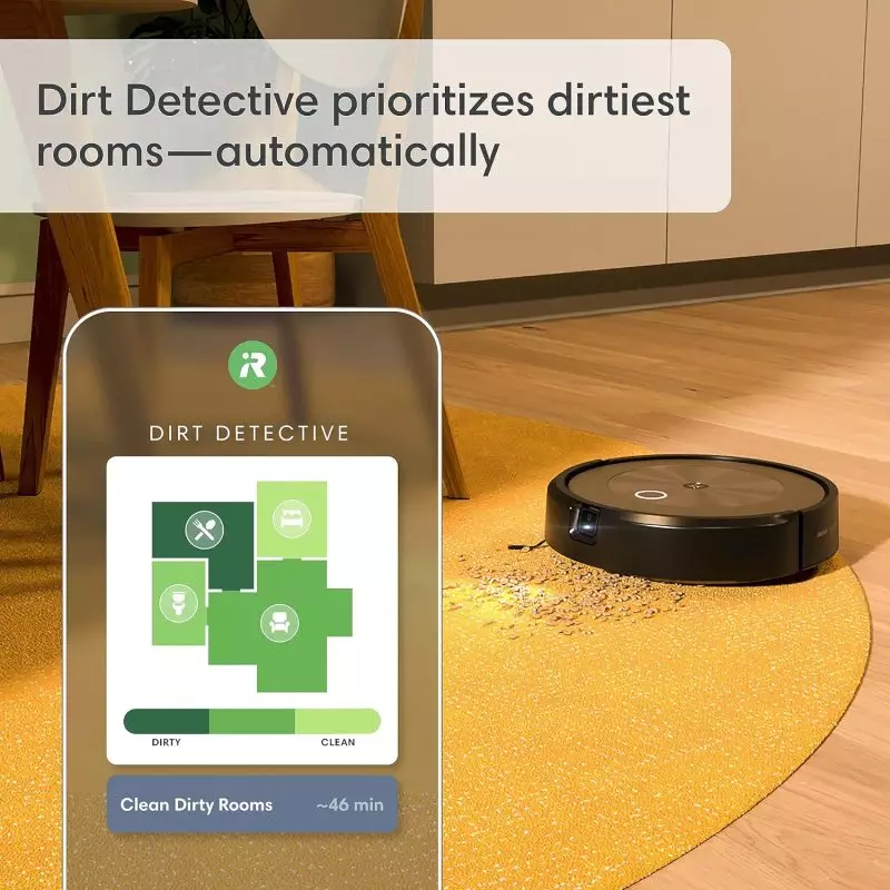 Roomba j9+ using PrecisionVision Navigation to avoid obstacles like toys and cables