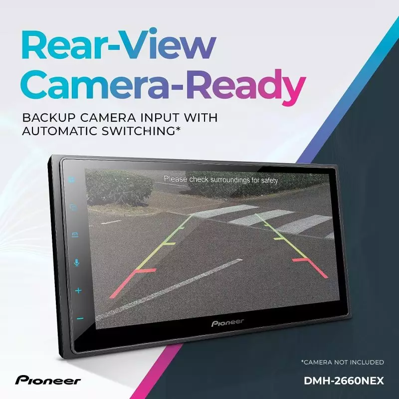 Responsive Pioneer Car Stereo with 6.8-Inch Screen and EQ Customization