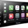 Enhance your drive with the pioneer double din apple carplay compatible receiver featuring Mistral DJ effects