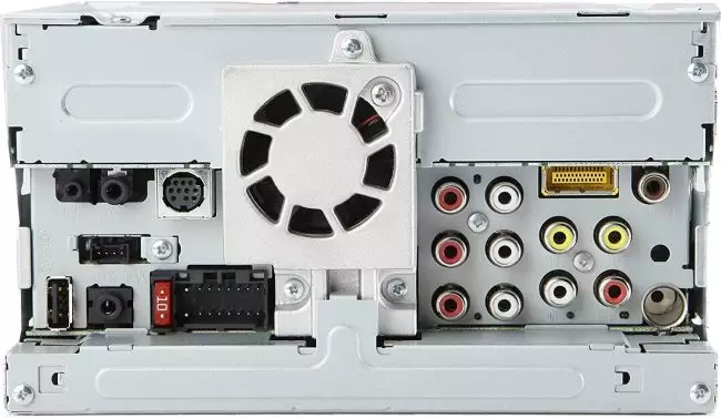 Versatile playback options on this pioneer double dins, including DVD, CD, and various digital formats