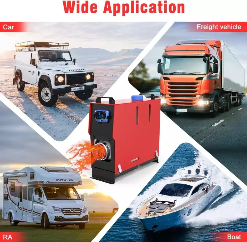 IMAYCC diesel air heater with smart temperature control for consistent and comfortable heat