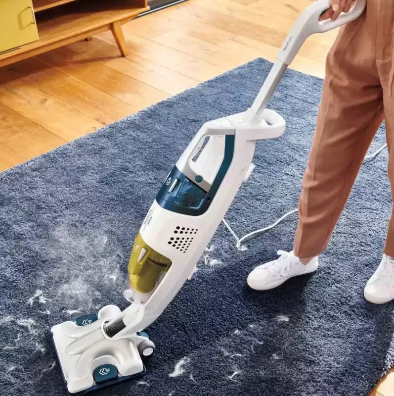 Пылесос Tefal VP8561RH, белый - для сухой и влажной уборки